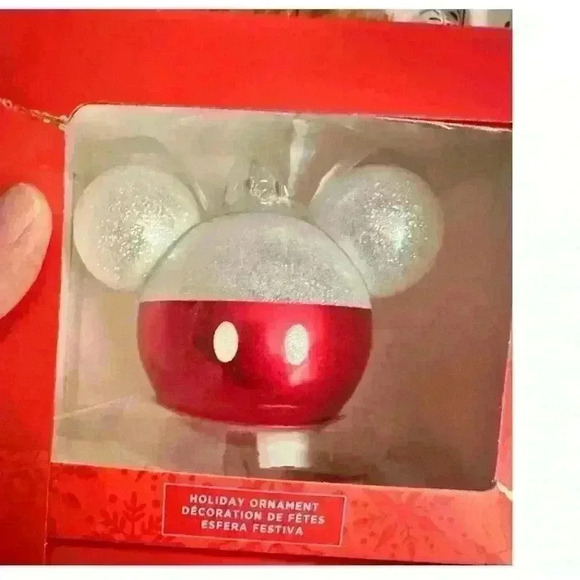 Disney Mickey Mouse Ears Christmas Ornaments Set – Hallmark 4-Pack Holiday Decor - Picture 2 of 6